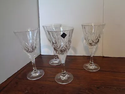 Buy Sabichi Bohemia 24% Lead Crystal Large Wine Glasses X 4 • 29.99£