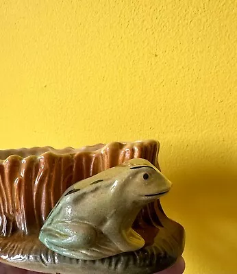 Buy Sandygate Pottery Torquay , Spotted Frog/Toad Vase    Devon C1965 • 1£