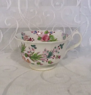 Buy Antique English Bone China Hand Painted Floral Tea Cup • 24.99£