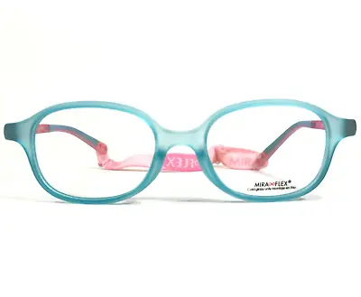 Buy Miraflex Kids Eyeglasses Frames EMY M.L. Blue Pink Matte Goggles 45-17-125 • 57.23£