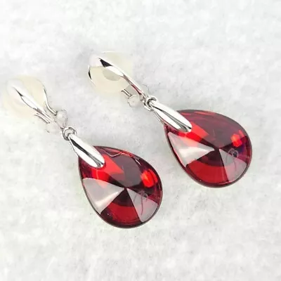 Buy Baccarat Red Earrings  Psider Crystal Glass • 189.75£