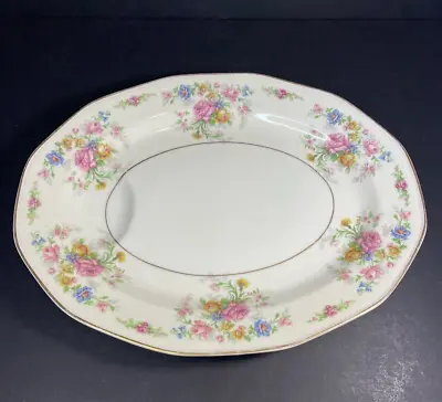 Buy Theodore Haviland Chalfonte Oval Platter Serveware Floral Limoges France • 30.24£