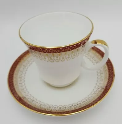 Buy Vintage ROYAL GRAFTON Bone China Cup & Saucer MAJESTIC - Made In England • 13.33£