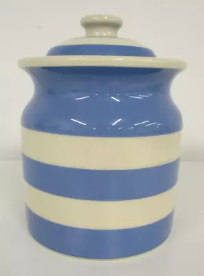 Buy T G Green Cornish Ware Large Lidded Storage Jar Blue #W1 • 14.99£