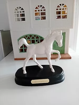 Buy Springtime Ceramic Horse On Wooden Stand Unbranded & Unboxed • 0.99£