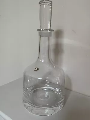Buy Vintage Dartington Decanter By Frank Thrower - 1968-1980 Original Stopper -Clear • 19.99£