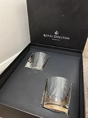 Buy Royal Dolton Whisky Glasses • 3.99£