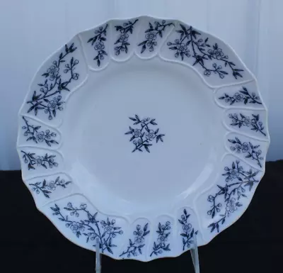 Buy Antique Flow-Blue Tree Blossom B W M & Co. Detroit 9 ¼ Inch Plate • 14.39£