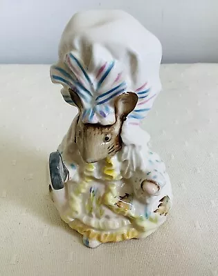 Buy Vintage Beswick Beatrix Potter Figurine  Lady Mouse  1951 • 6.50£