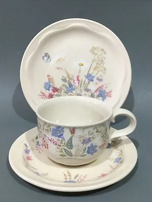 Buy Poole Pottery “ Springtime “ Tea Cup, Saucer & Plate Trio • 6.95£