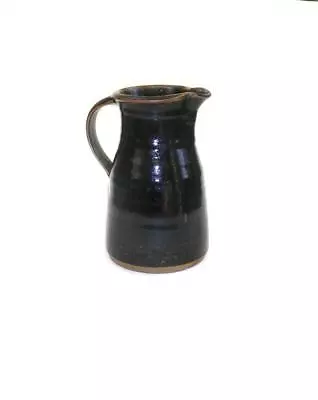 Buy John Davidson>studio Pottery>stoneware>large>tenmoku>jug>2-032 • 20£