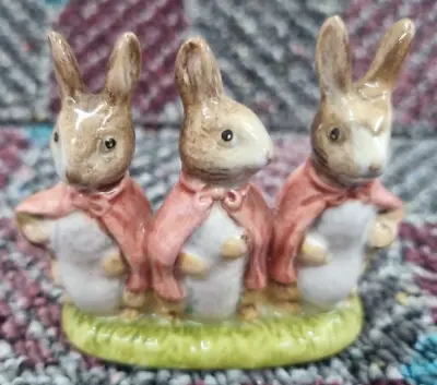 Buy Official Beatrix Potter Figures By Beswick - Flopsy Mopsy & Cottontail F.Warne • 16£