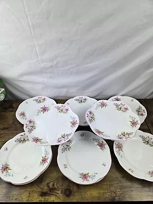 Buy Shelly China 14Pieces 2 Desert Footed Plates, 12 Desert Plates • 134.99£