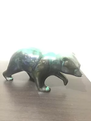 Buy Polar Bear The Blue Mountain Collection Canadian Pottery  Green Black • 110.43£