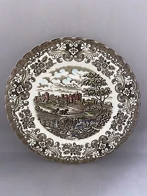Buy VINTAGE OLDE COUNTRY CASTLE By BRITISH ANCHOR IRONSTONE LARGE DECORATIVE PLATE • 6.05£