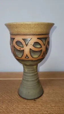 Buy Coggeshall Pottery Hand Thrown Studio Pottery By  Peter Turner Stoneware Goblet • 18.99£