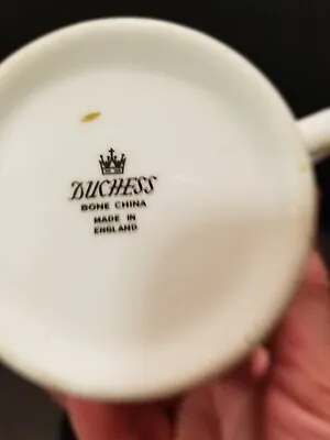 Buy Duchess Bone China Coffee Tea Cup Mug Nanking Pattern Pink Purple Blue... • 14.17£