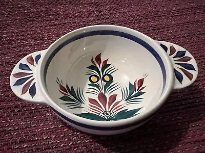 Buy Henriot B Quimper Floral Bowl French Faience Breton Pottery Handpainted Vintage • 45£