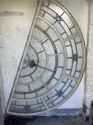 Buy Art Deco Stained Lead Glass Window Panel • 60£