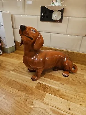 Buy Large Fireside Beswick Dog Dachshund Mint Condition  • 60£