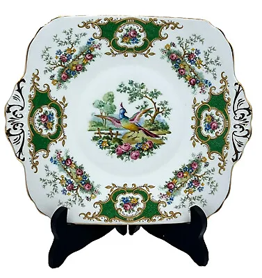Buy Foley  Broadway  Design 2652 Cake Plate - Made In England 1930 - 1948 • 75.21£