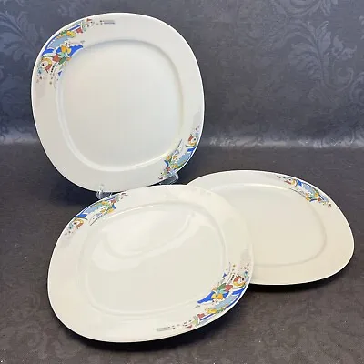 Buy Thomas China Square Patterned 10  Dinner Plates Vintage Germany ￼ Rosenthal • 27.98£