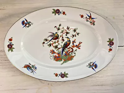 Buy RARE Thomas Bavaria Oval Serving Platter | Pattern No 3661 | Flowers And Birds • 48.75£