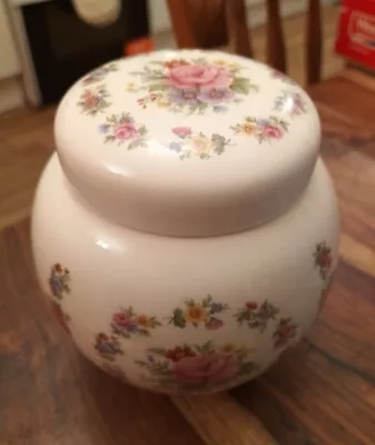 Buy Cookie Jar Sadler England Retro Vintage Tea Caddy Ginger Jar With Lid Lovely • 11.99£