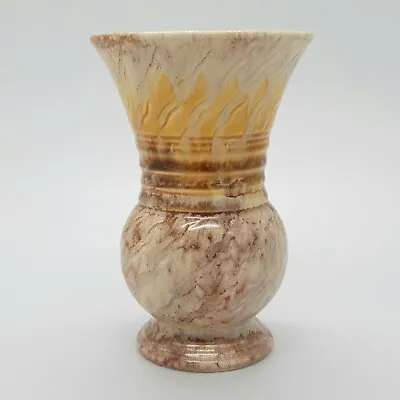 Buy Vintage Falcon Ware England 676 Small Decorative Glazed Vase Marbled Effect • 14.95£