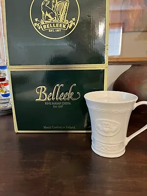 Buy Belleek Set Of Four (4) Claddagh Mugs Set - Ireland New In Box • 43.43£