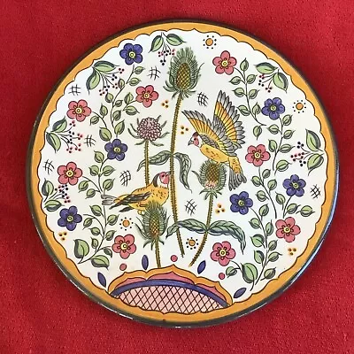 Buy Beautiful Spanish 7.5 /19cm Ceramic Wall Hanging Plate Excellent Condition • 10£