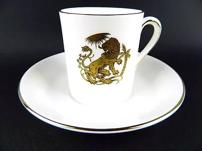Buy Vintage Royal Tuscan Bone China Zodiac Leo Lion Espresso Demitasse Cup & Saucer • 14.33£