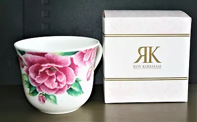 Buy Boxed Roy Kirkham Large Breakfast Cup  'Camellia' Fine Bone China NEW • 10£