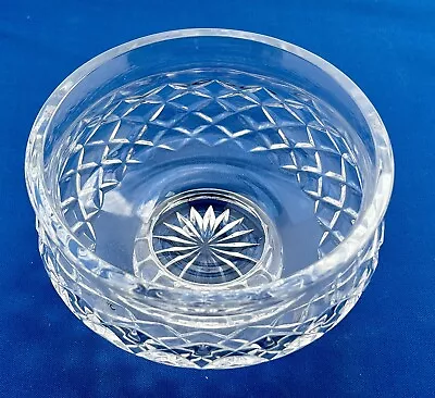 Buy Beautiful Small Heavy Lead Glass Crystal Rose Bowl • 6.99£