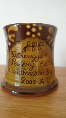 Buy Wetheriggs Pottery Millennium Bug Mug - Penrith Schofield • 24£