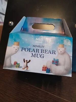 Buy  Novelty Polar Bear Mug Fine China Marks And Spencers • 7.50£