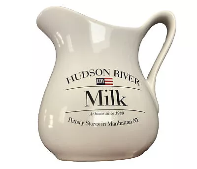Buy Hudson River Milk Jug Creamer Rare Manhattan New York Pottery Collectible NYC • 12.65£