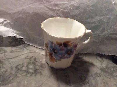 Buy Royal Grafton Coffee Mug Fine Bone China Tea Cup Blue White Flowers Floral • 28.26£