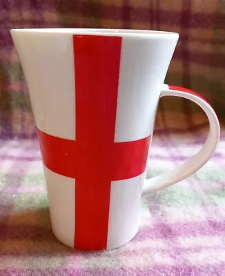 Buy ENGLISH FLAG MUG THE LEONARDO COLLECTION FINE BONE CHINA St. George Flag Red  • 11£
