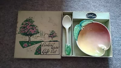 Buy Collectable Carlton Ware Gift Set Apple Design Plate And Spoon, In Original Box  • 20£