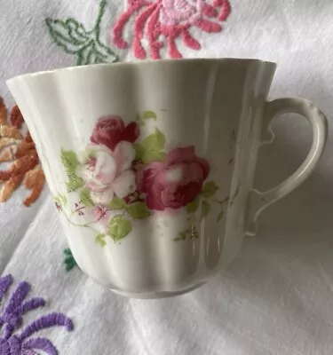 Buy Victorian Moustache Cup Tuscan Bone China Floral Roses Gilded Seaside Souvenir • 6.50£