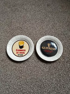 Buy 2 Vintage Guinness Plates Saucers Carrigaline Pottery Ireland  • 24.99£