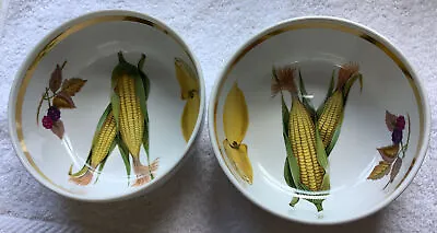 Buy Royal Worcester Evesham Bowl Shape 57 Size 2: Corn & Lemon - Made In England X 2 • 12£