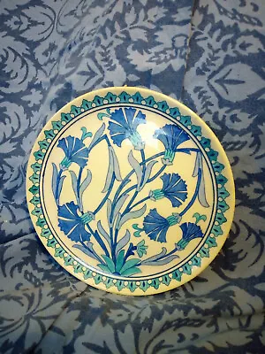 Buy Vintage Hand Made & Hand Painted Altin Gini Turkish Pottery Plate • 20£
