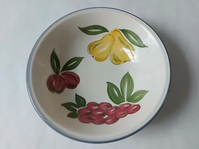 Buy Staffordshire Tableware Fruits Pattern Vintage Soup / Cereal Bowl 16.3cm • 4.99£