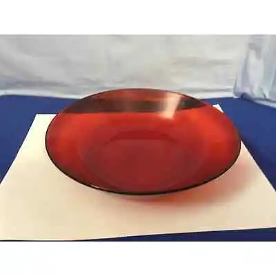 Buy Ruby Red Depression Ware Salad/Soup Bowl • 14.19£
