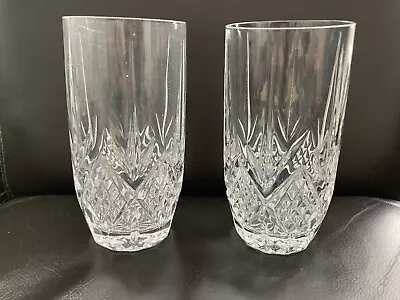 Buy Pair Of Cristal D'Arques-Durand Fontenay Crystal Highball / Water Glasses • 3£