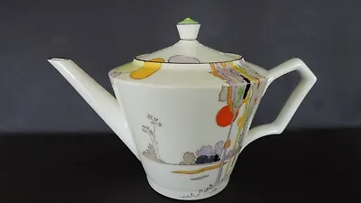 Buy Art Deco / Vintage China Tea Set Large 2 Pint Teapot.Tams Ware Woodland. VGC. • 59.95£
