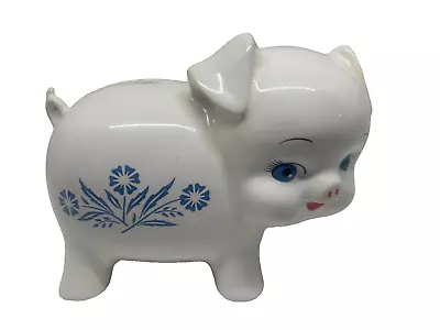 Buy Vintage Corning Ware Blue Cornflower Piggy Bank From England.  • 132.04£