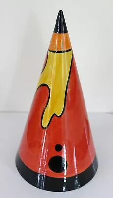 Buy Lorna Bailey Hand Painted Pottery Giant Lava Sugar Shaker Signed British Made • 99£